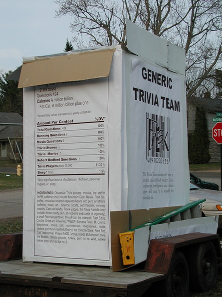 Award-winning float