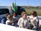 A truckload of kids