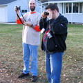 Jeff and Scott preparing the cameras