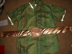 Barin shirt and belt