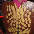 Molly was kind enough to paint the Hawkman wings... what an incredible job she did