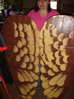 Molly was kind enough to paint the Hawkman wings... what an incredible job she did