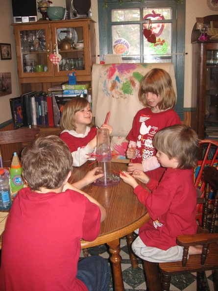 Lonnie, Sam, Aylin and the back of Donovan's head.