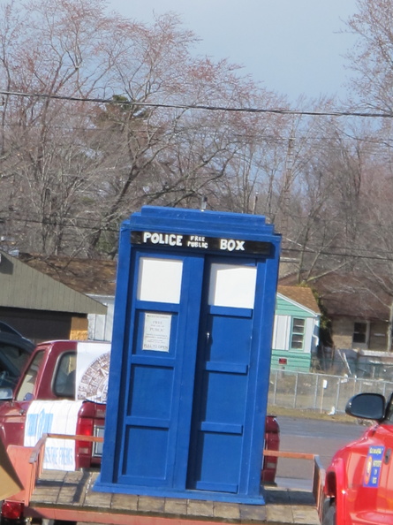 Our very own Tardis, courtesy of Dawn.