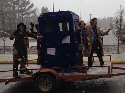 TARDIS float